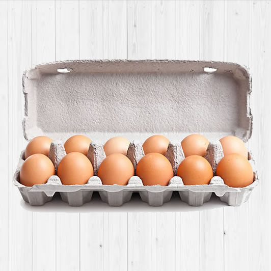 Free Range Eggs 12 Carton 850 gm