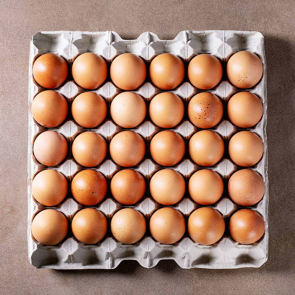Free Range Eggs 30 tray 850 gm